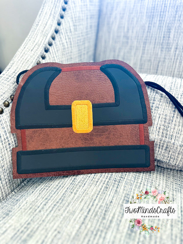 Treasure Chest Flat Bag (READY TO SHIP)