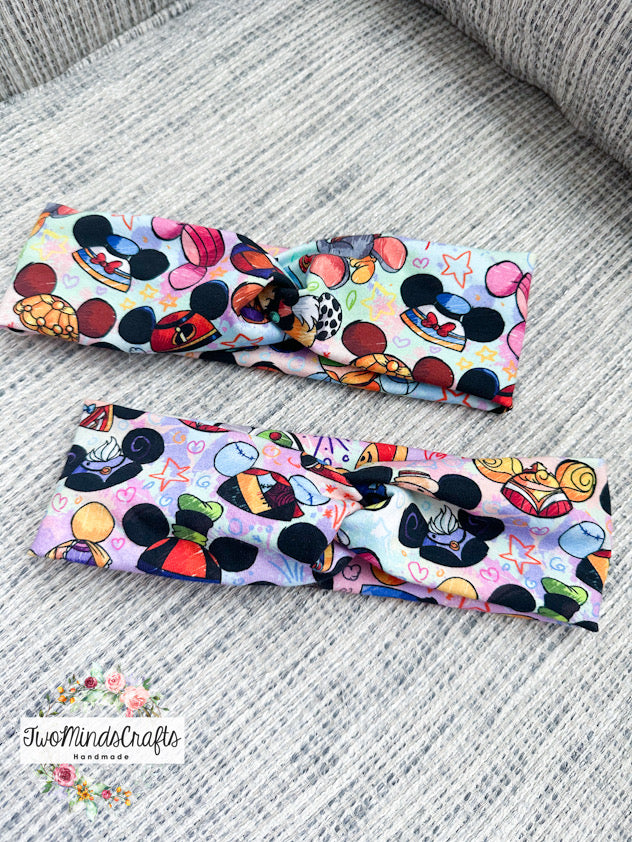 Faux turban headband (READY TO SHIP)