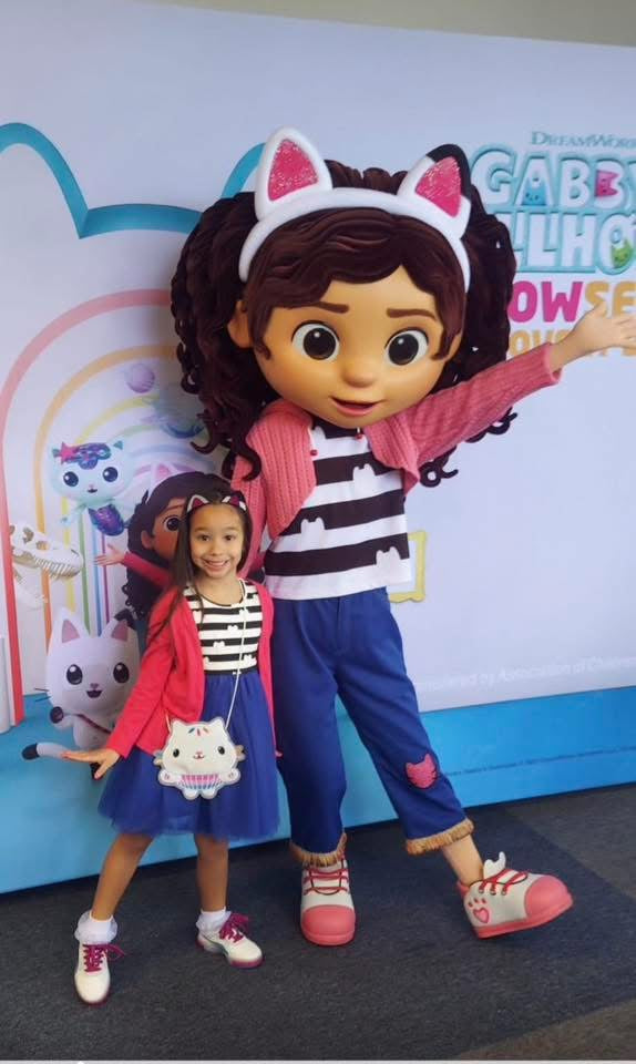 White cat cupcake flat lay bag (READY TO SHIP)