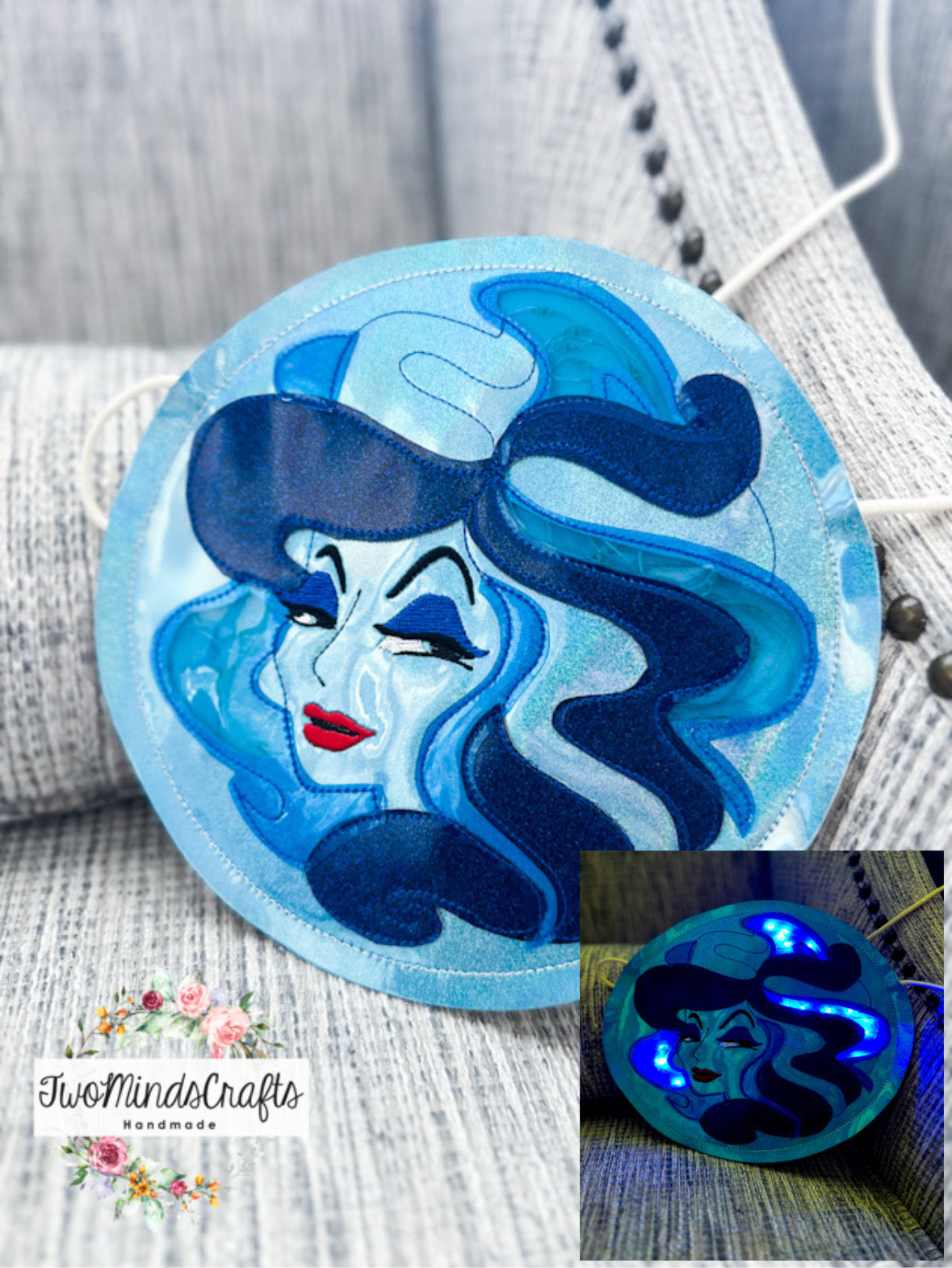 Crystal ball flat bag - light up (READY TO SHIP)