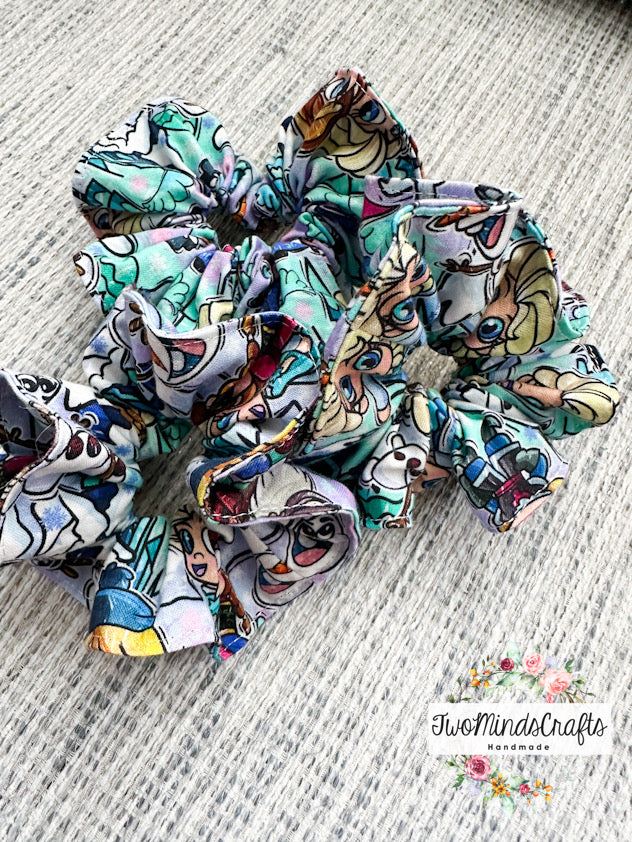 Ice Queen and Princess Scrunchies (READY TO SHIP)