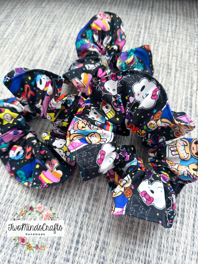 Rainbow Unicorn Mashup Scrunchies (READY TO SHIP)