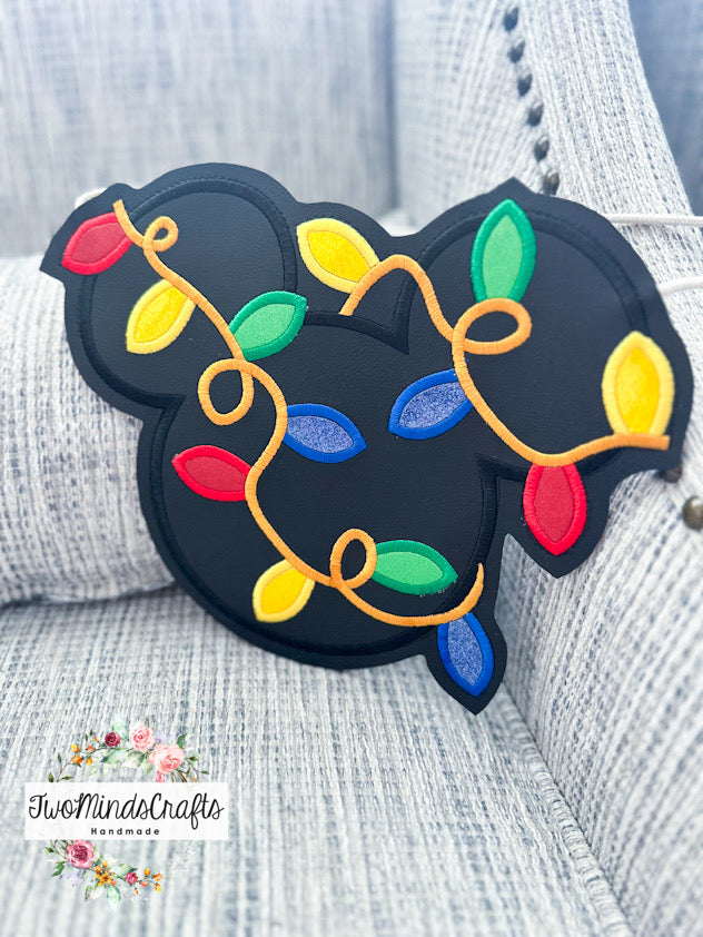 Festive Lights Mouse flat lay bag (READY TO SHIP)