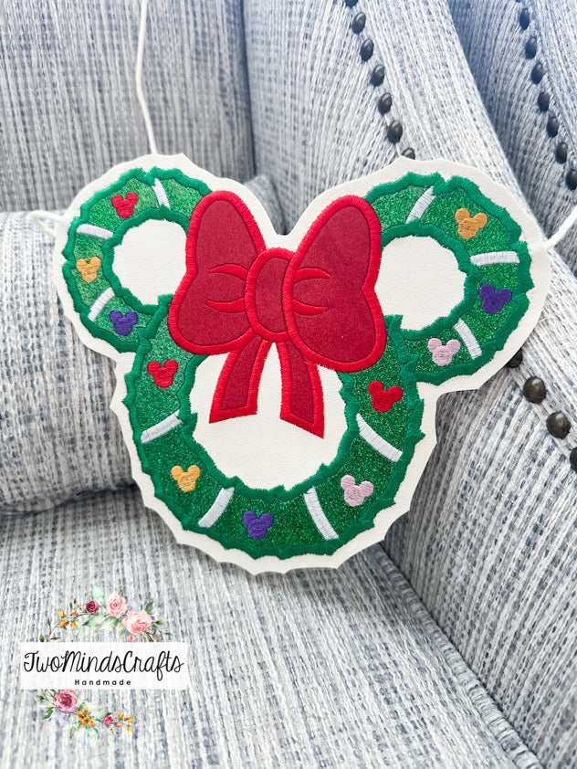 Wreath with Bow flat lay bag (READY TO SHIP)