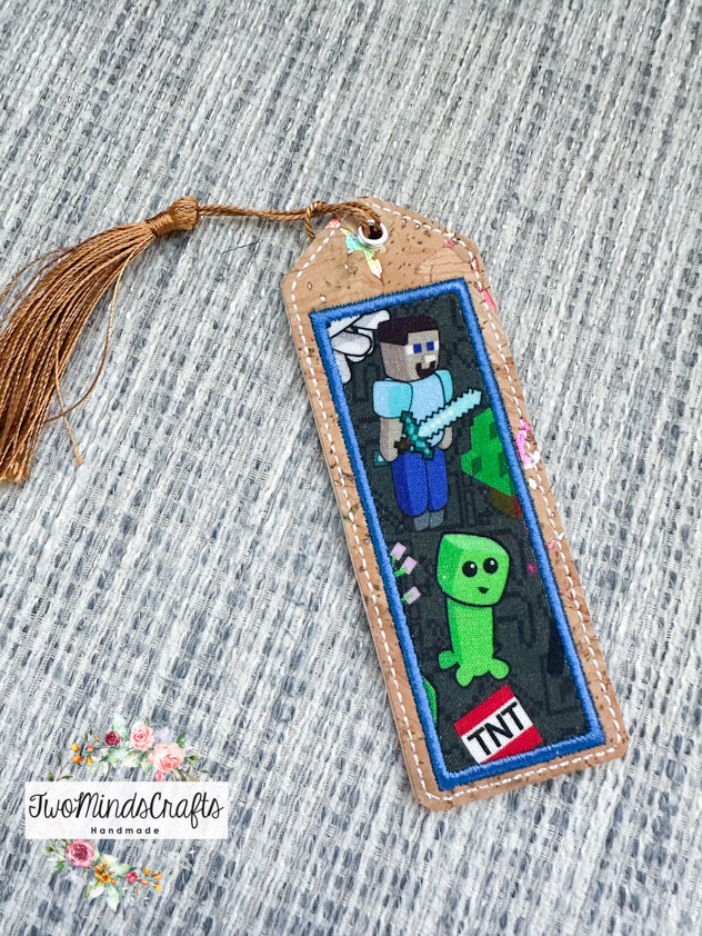 Mining characters classic bookmark (READY TO SHIP)