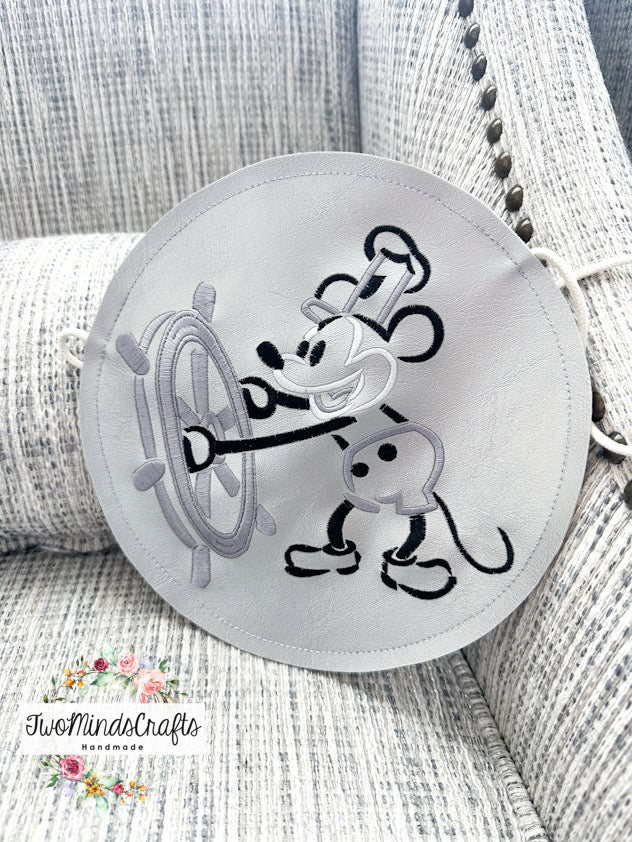 Steamboat Boy Mouse flat lay bag (READY TO SHIP)