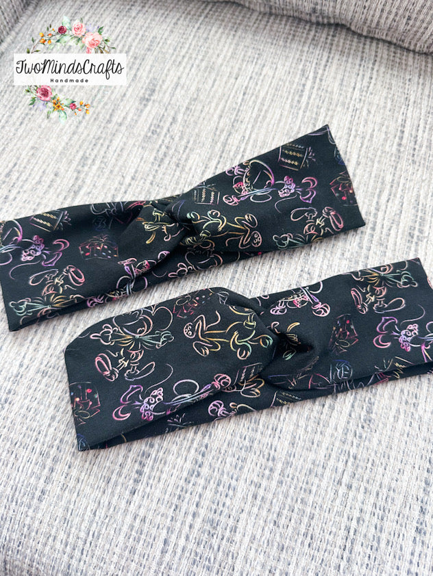 Faux turban headband (READY TO SHIP)