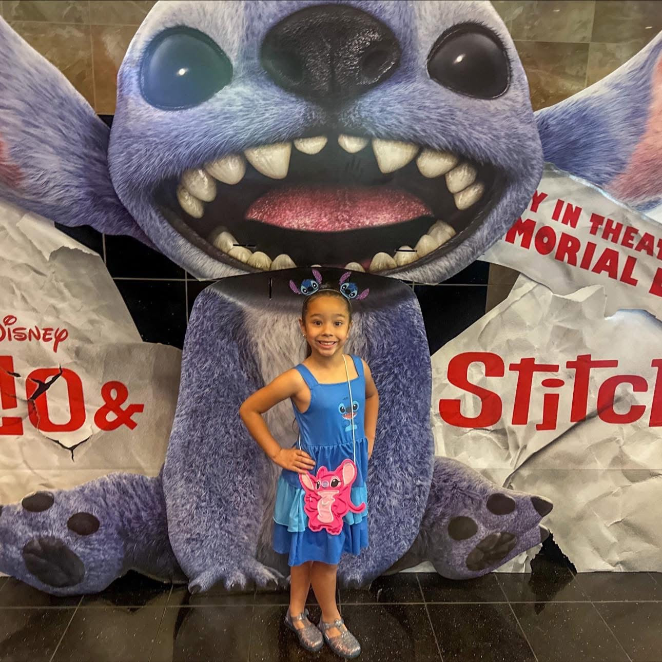 Cute Pink Alien Full Body flat bag (READY TO SHIP)