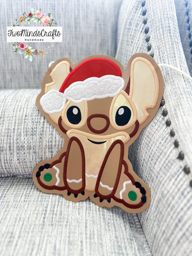 Alien Gingerbread Cookie flat lay bag (READY TO SHIP)