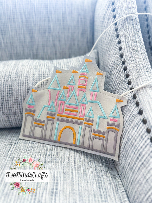 Pastel Castle flat lay bag (READY TO SHIP)