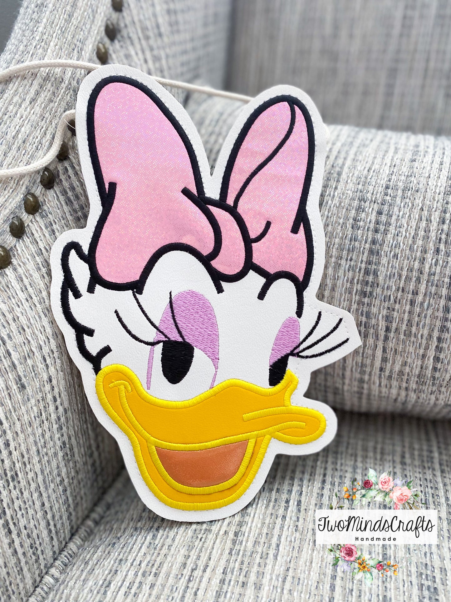 Classic Girl Duck Light Pink flat bag (READY TO SHIP)