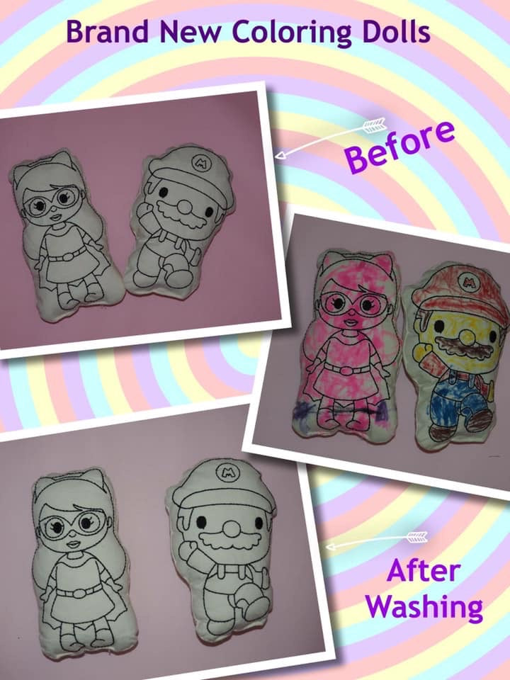 Doodle Dolls - Mean One (READY TO SHIP)