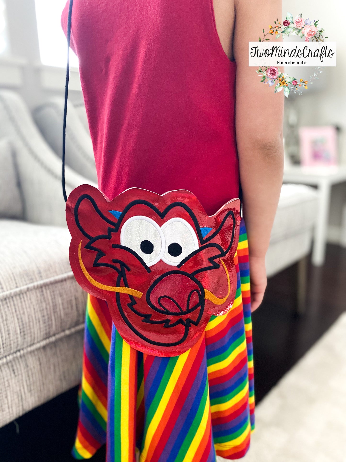 Tiny Dragon flat lay bag (READY TO SHIP)