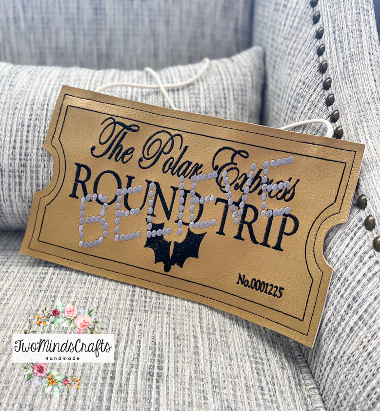 Believe Ticket flat lay bag (READY TO SHIP)