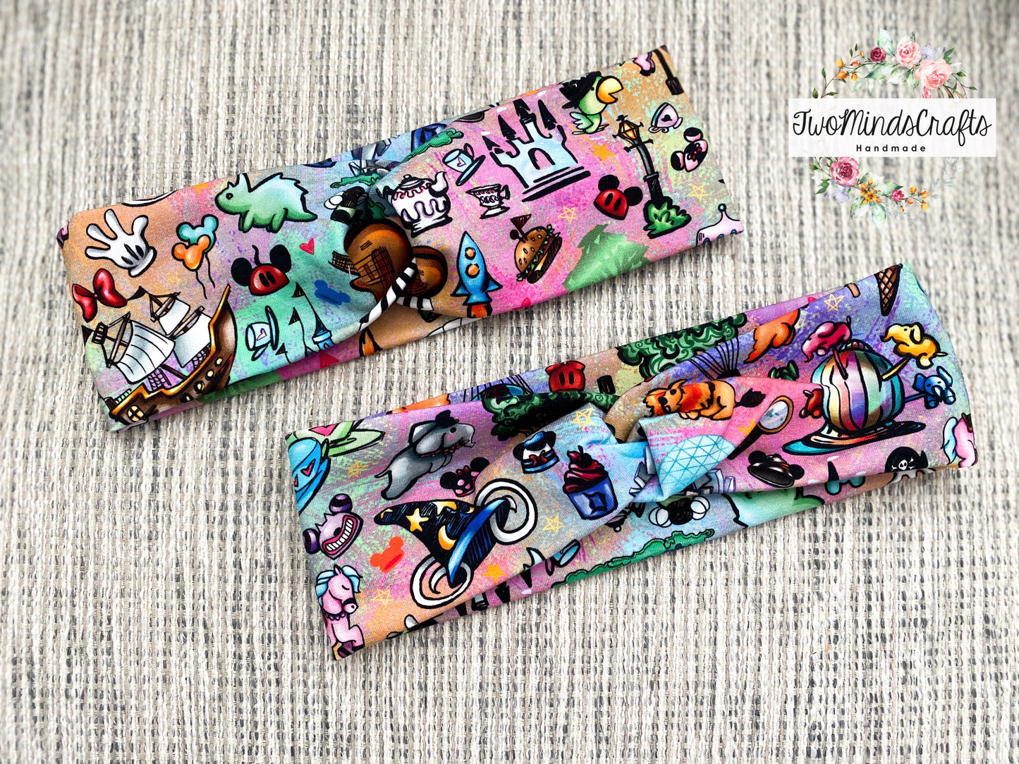 Faux turban headbands