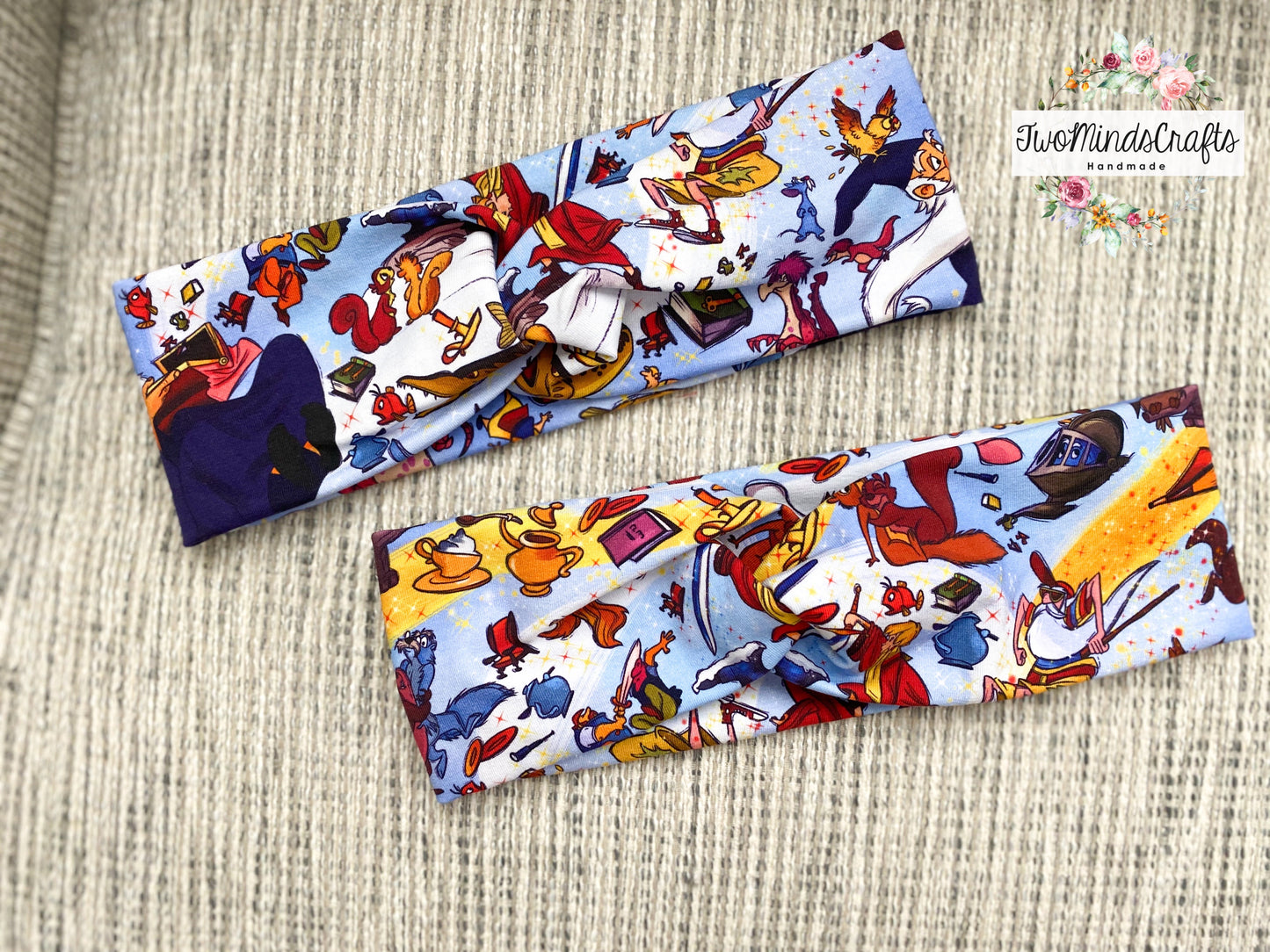 Faux turban headbands