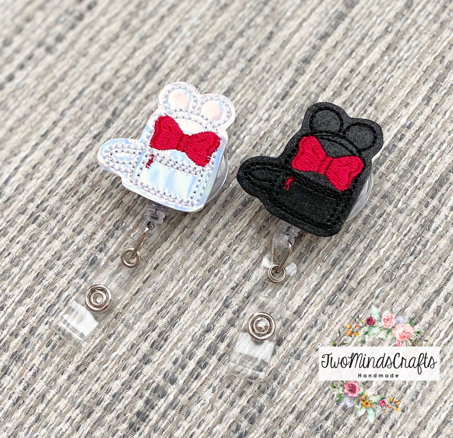 Mouse Backpack Badge Reels (READY TO SHIP)