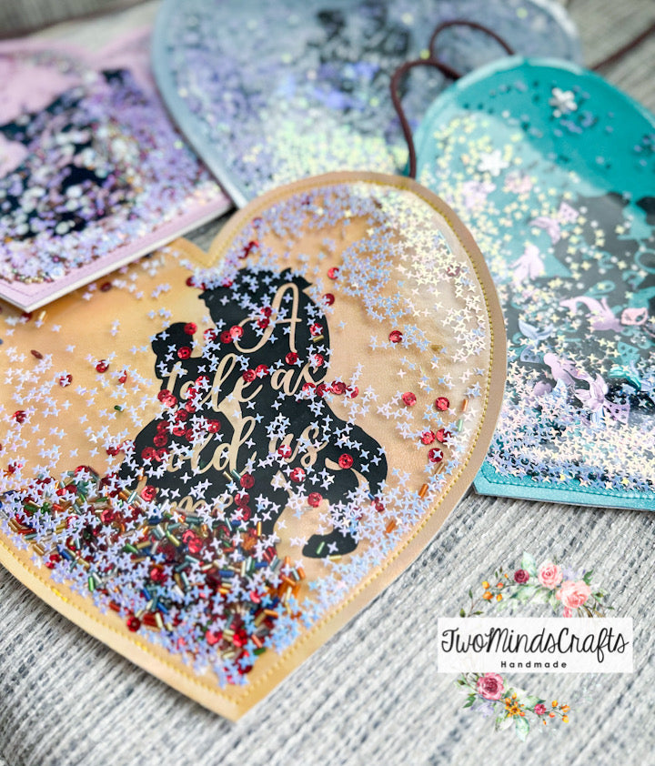 Sleepy Princess Heart flat lay bag (READY TO SHIP)