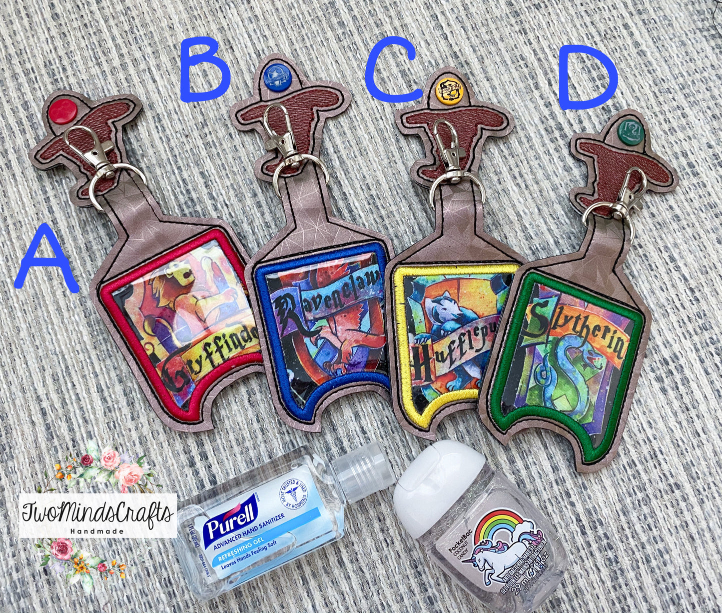 Hand sanitizer holder - WC Houses (READY TO SHIP)