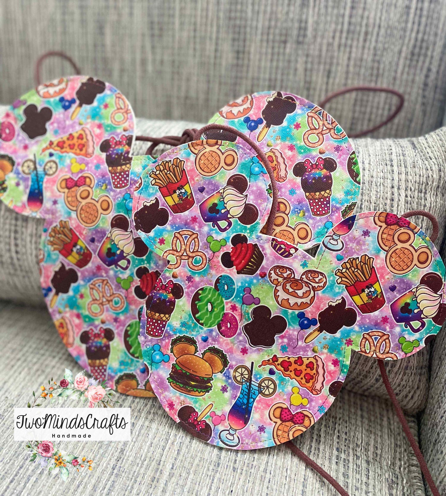 *ATRP* Snacks mouse head flat bag (READY TO SHIP)