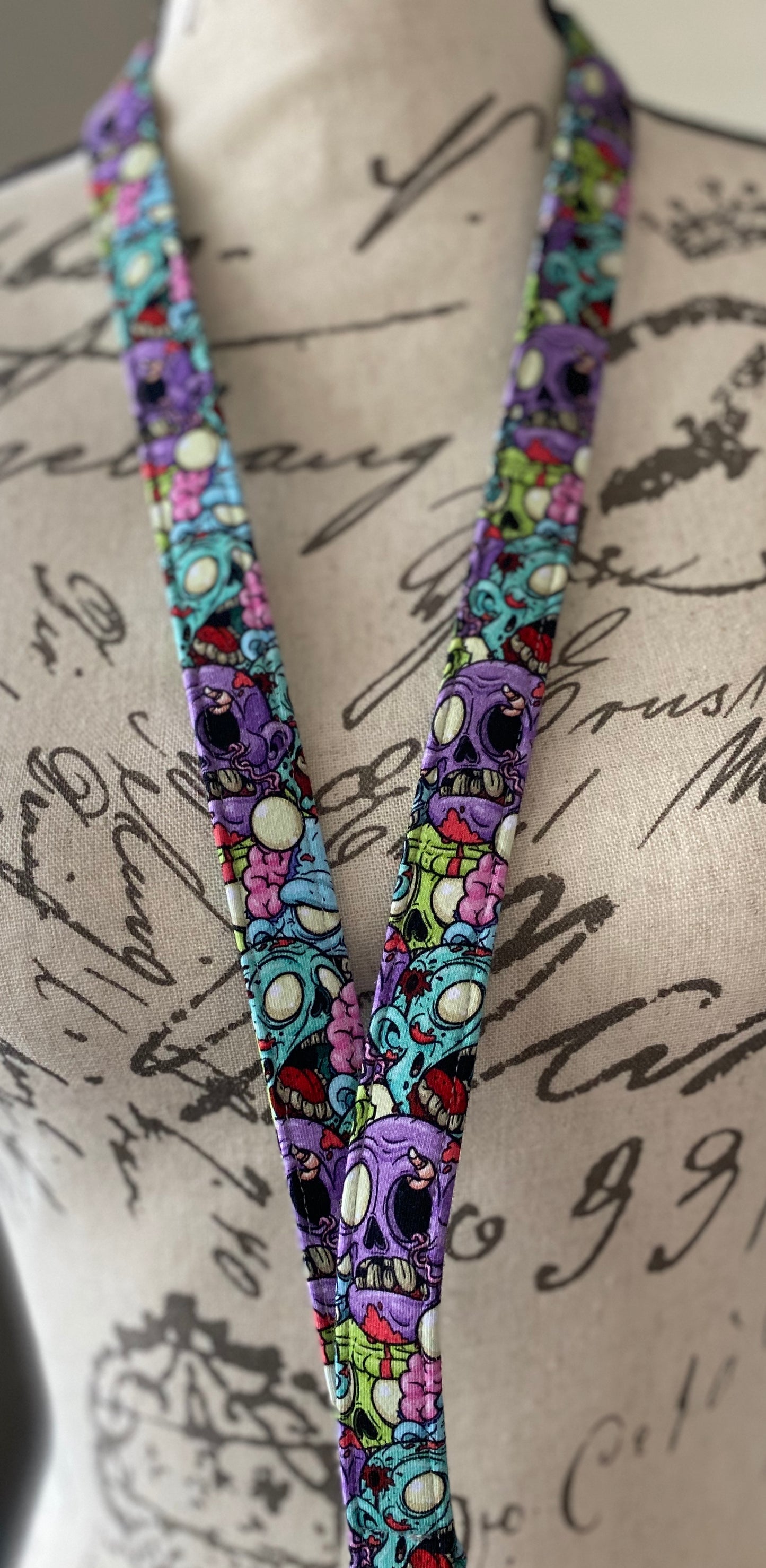 Classic lanyard - zombies (READY TO SHIP)