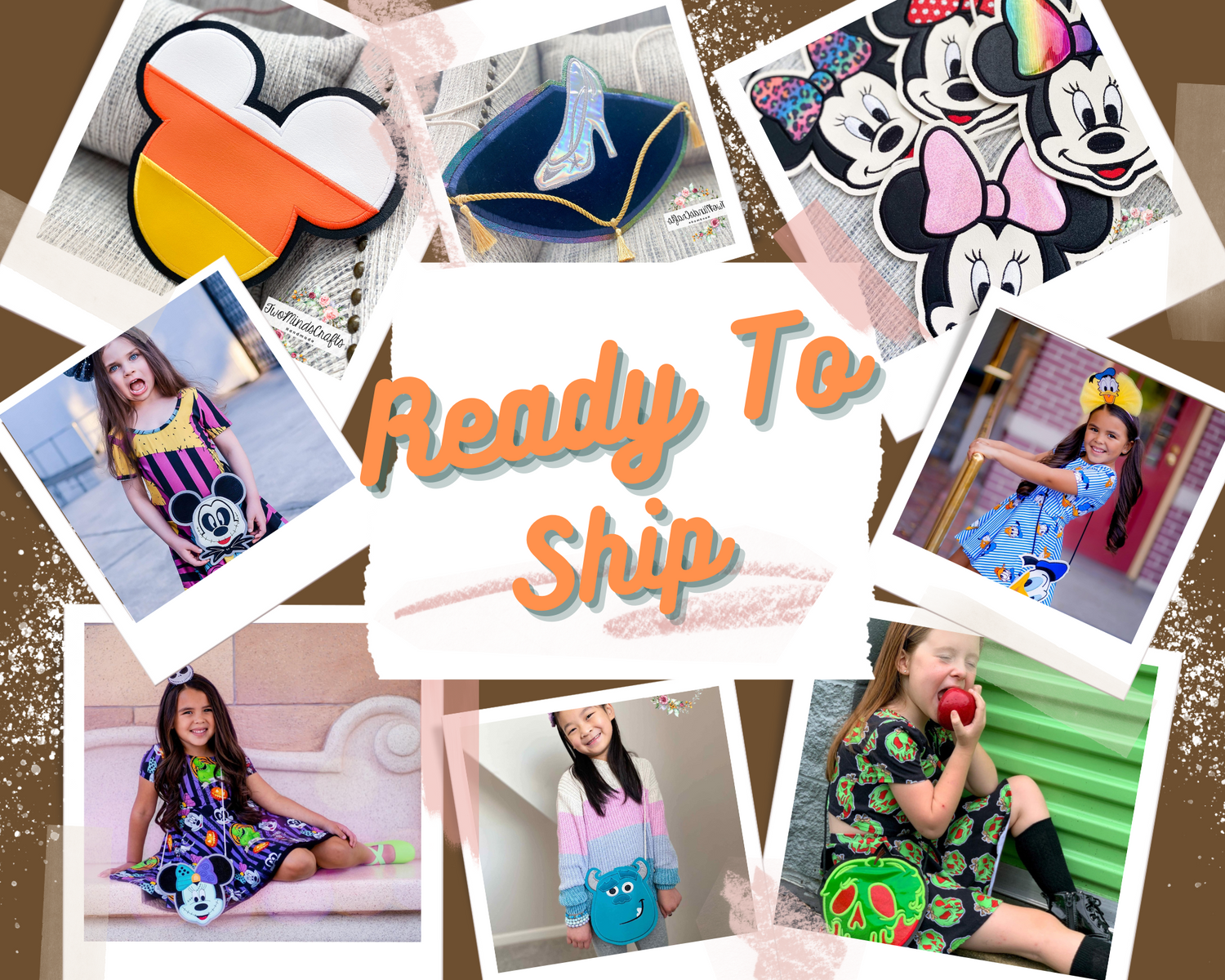 Ready To Ship Flat Bags