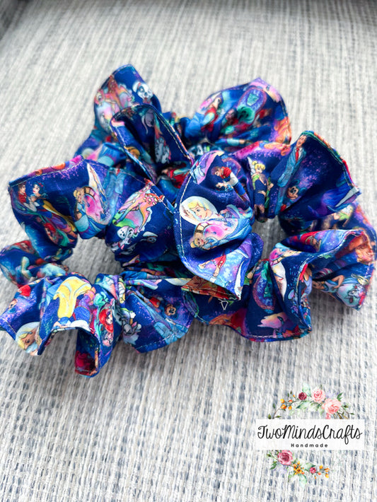 Glass Slipper Princess Scrunchies (READY TO SHIP)