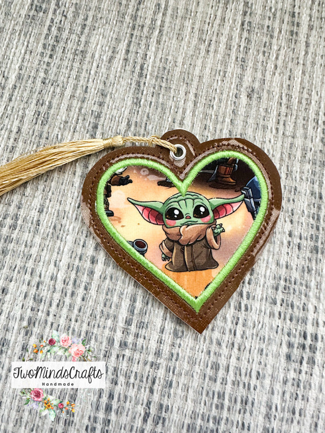 SWars heart shaped bookmarks