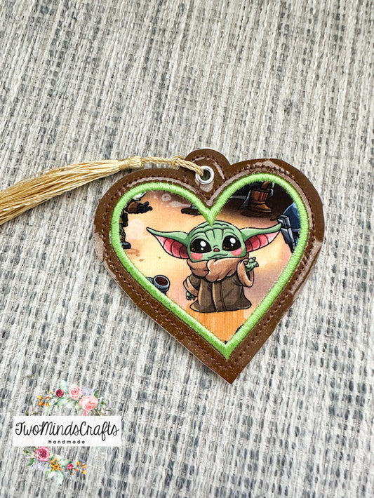 SWars heart shaped bookmarks