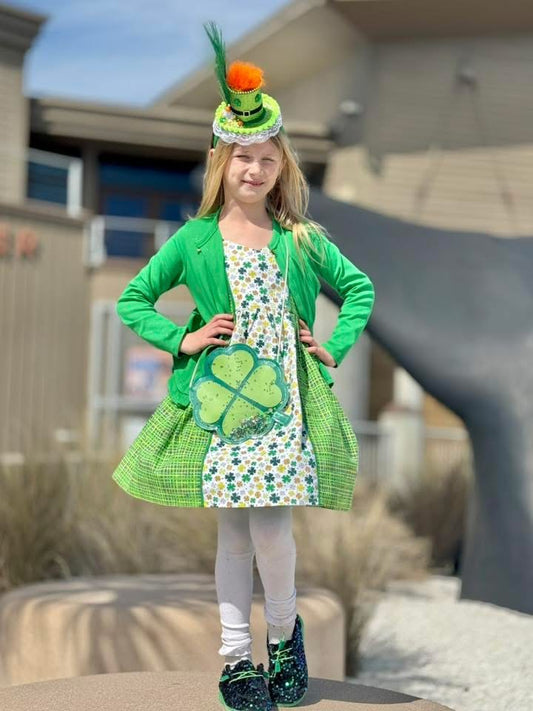 Lucky Clover Shaker flat bag (READY TO SHIP)