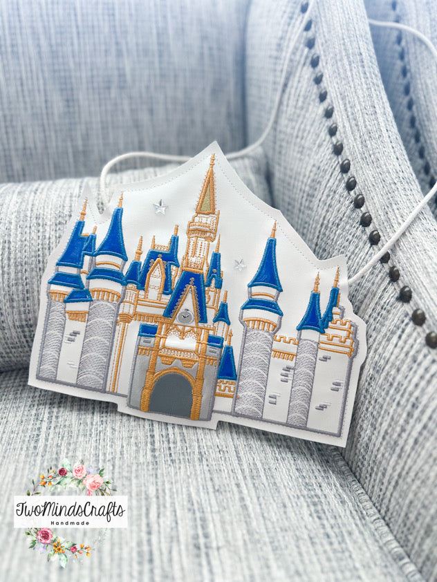 Detailed Castle flat bag (READY TO SHIP)