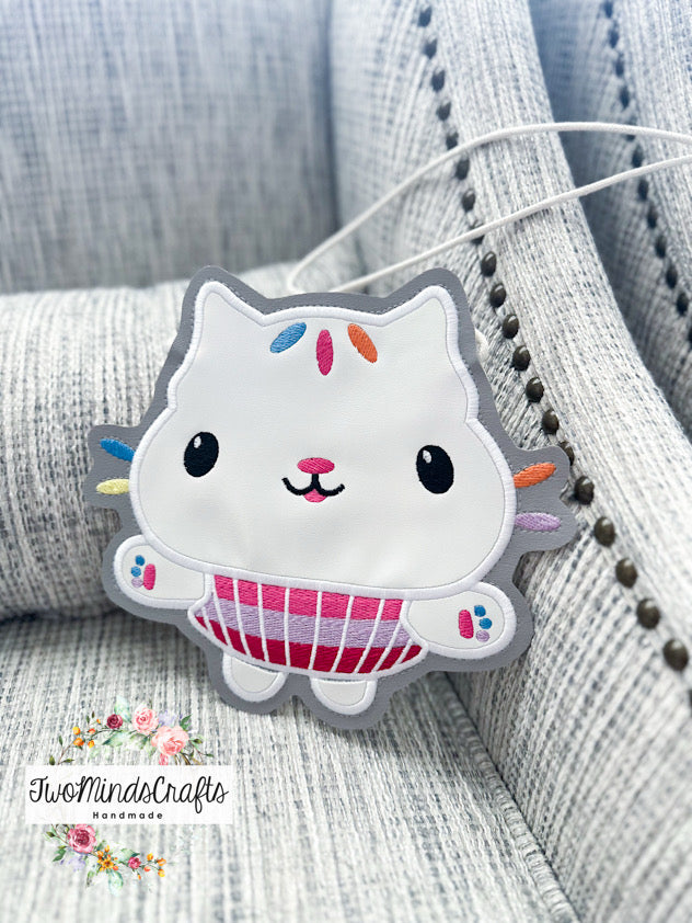 (SAMPLE SALE) Cupcake Flat Bag (READY TO SHIP)