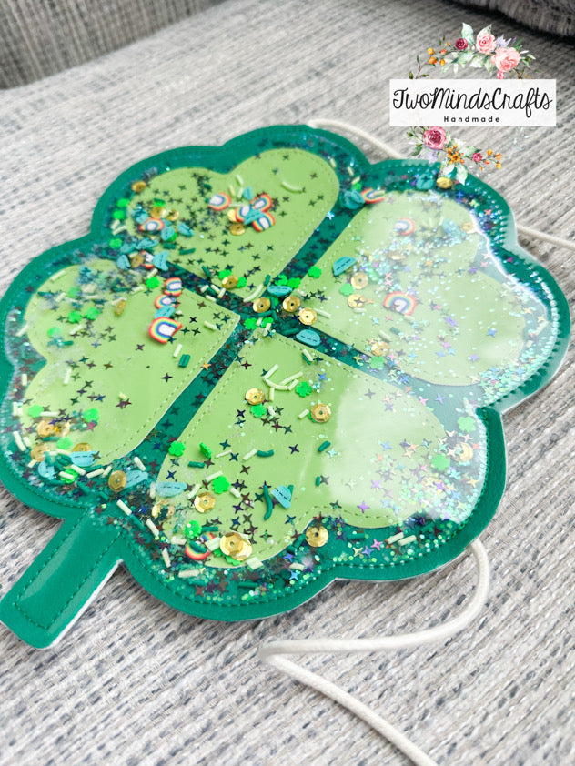 Lucky Clover Shaker flat bag (READY TO SHIP)