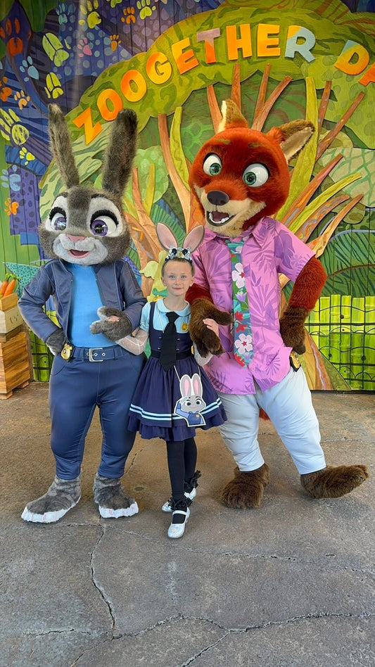 Bunny Officer flat lay bag (READY TO SHIP)