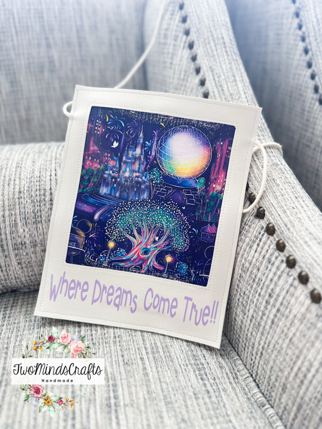 Dreams Come True flat lay bag (READY TO SHIP)