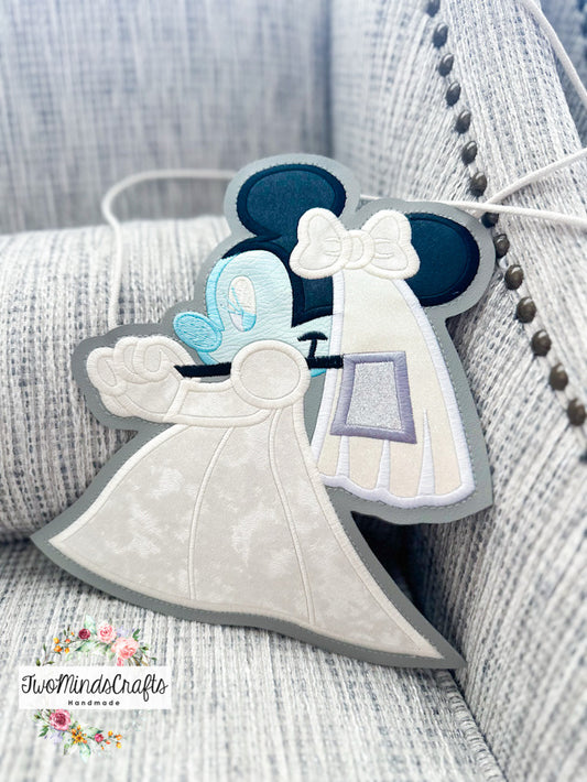 Ghost Teal Bride Flat Bag (READY TO SHIP)