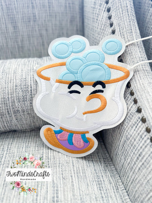 Cute Teacup Bubble flat lay bag (READY TO SHIP)