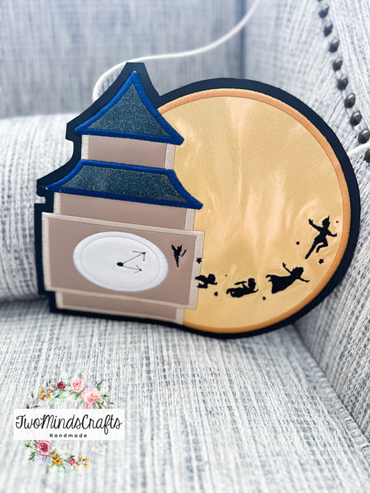 (NEW) Clock Tower and Moon flat bag (READY TO SHIP)