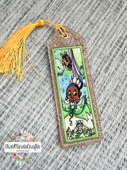 Frog Princess classic bookmark (READY TO SHIP)