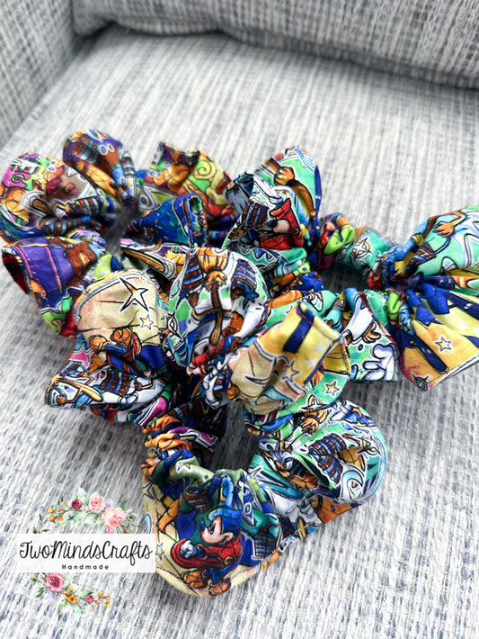 Sorceror Mouse Scrunchies (READY TO SHIP)