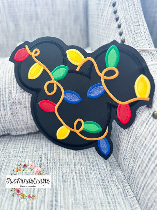 Festive Lights Mouse flat lay bag (READY TO SHIP)