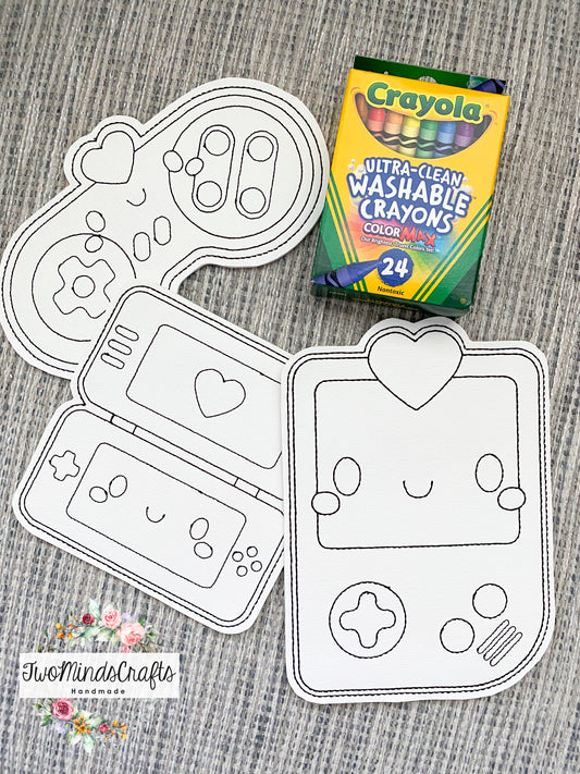 Flat vinyl doodles - Game Controllers (READY TO SHIP)