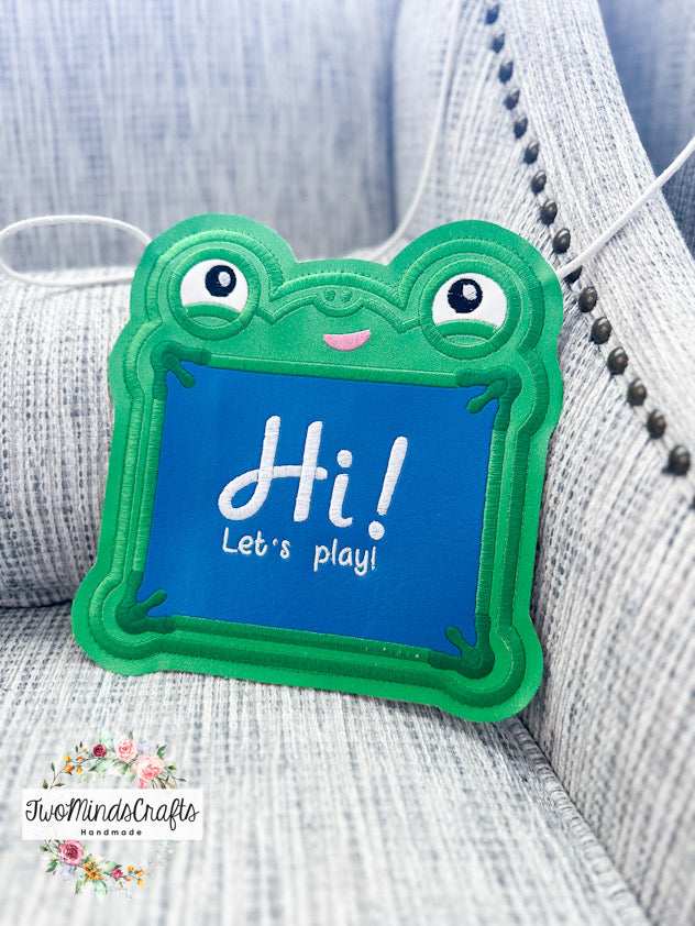 Frog pad flat bag (READY TO SHIP)