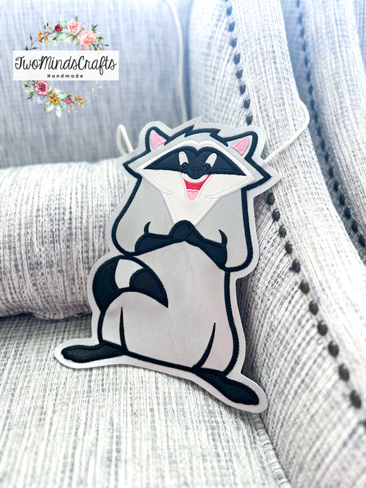 Raccoon flat bag (READY TO SHIP)