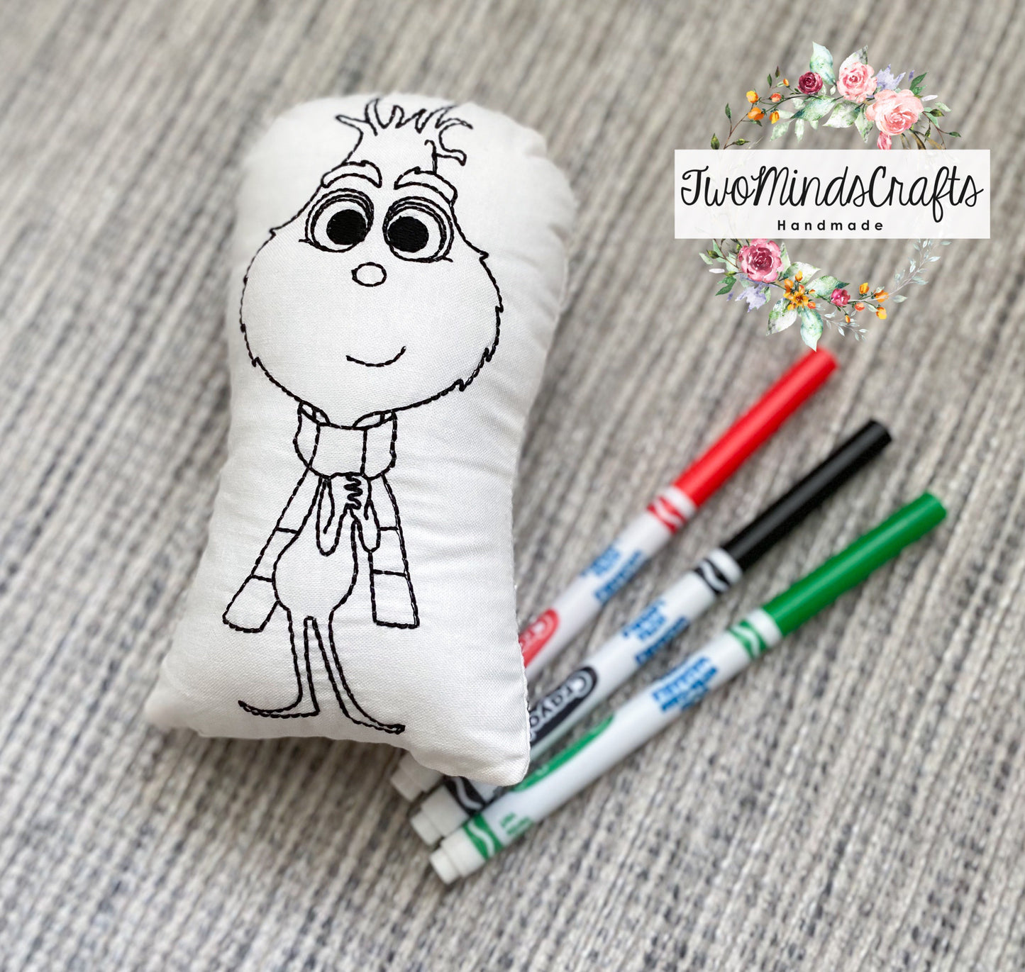 Doodle Dolls - Mean One (READY TO SHIP)