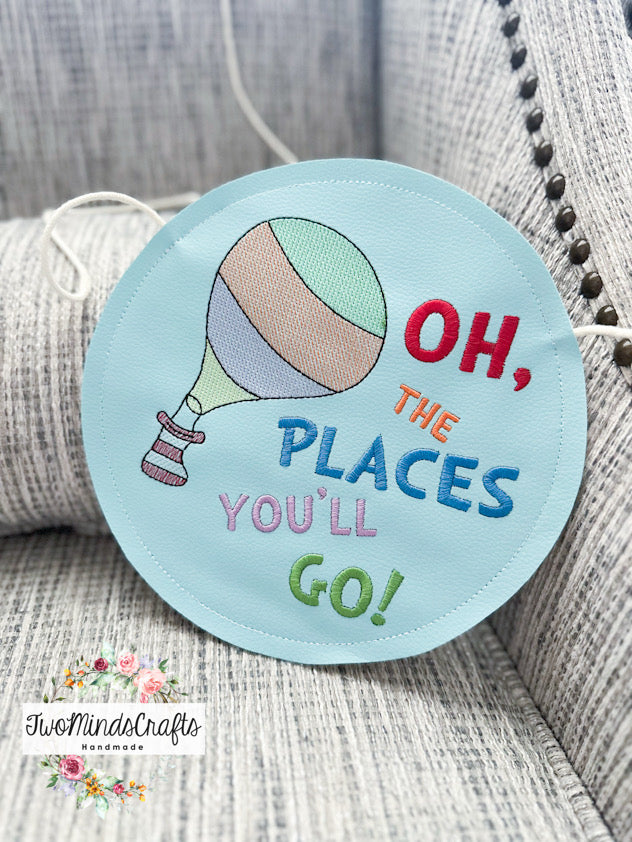 Hot air balloon flat lay bag (READY TO SHIP)