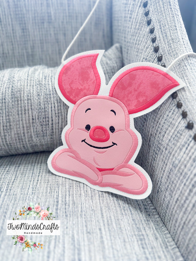 Cute Pig 2.0 flat lay bag (READY TO SHIP)