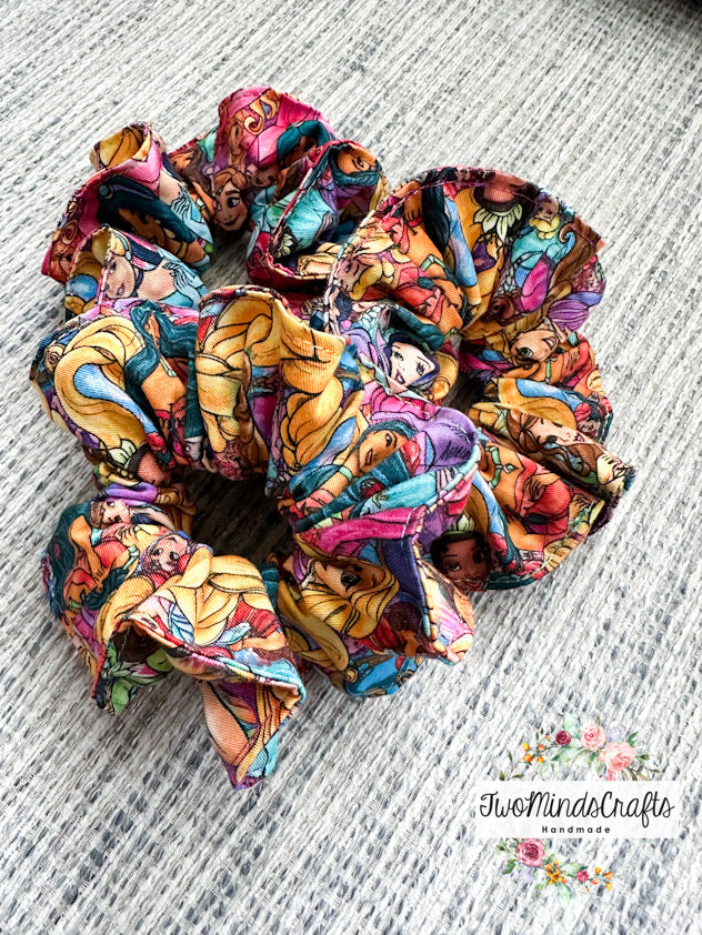 Princesses Mashup Scrunchies (READY TO SHIP)