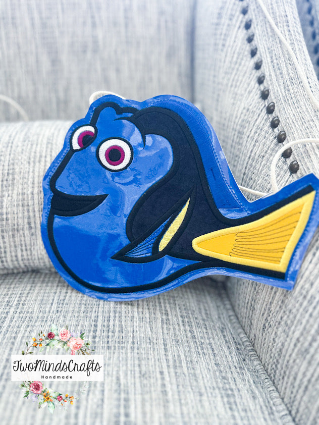 Blue Fish flat lay bag (READY TO SHIP)
