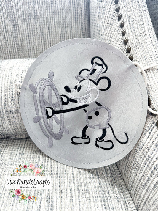 Steamboat Boy Mouse flat lay bag (READY TO SHIP)